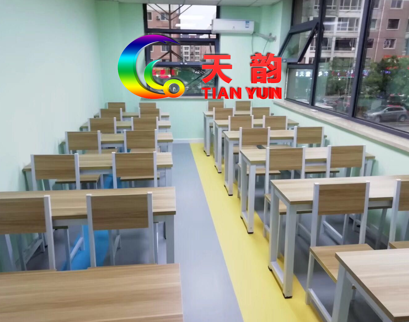 【沈陽天韻】運動地膠、沈陽舞蹈、音樂培訓中心塑膠地板